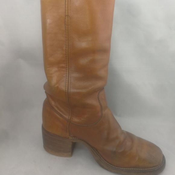 Vintage Frye American Classic Boots With Cleats 11 - Picture 3 of 8